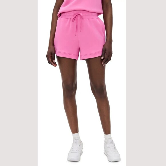 NEW Varley - Size Medium Women's Ollie High-Rise Shorts - Ibis Rose